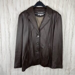 Calvin Klein 100% genuine leather brown XL